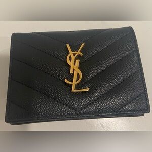 ysl cassandre matelasse card case